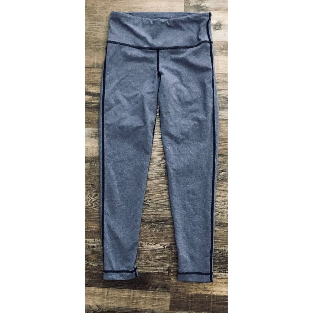 High-Waist Heather Gray Performance Leggings